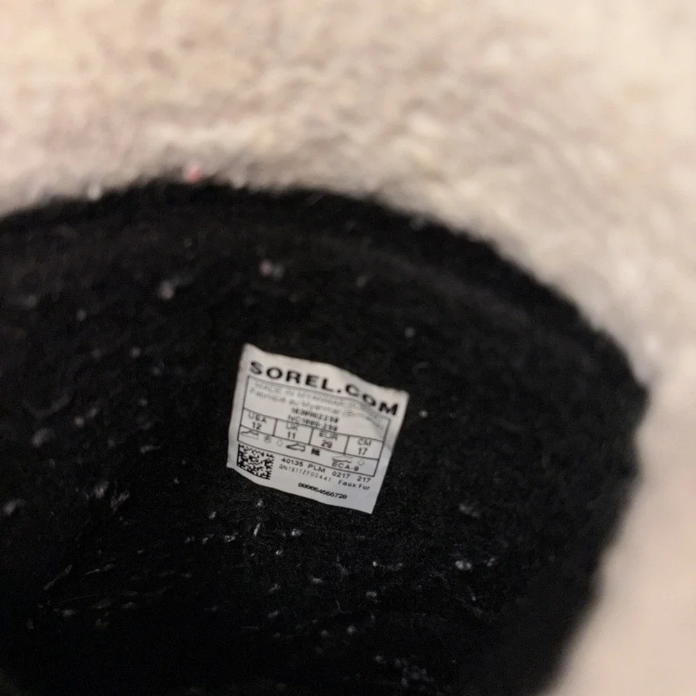 SOREL Kids Yoot Pac TP Boots Size - 12 Youth Waterproof Winter‎ Felt Leather